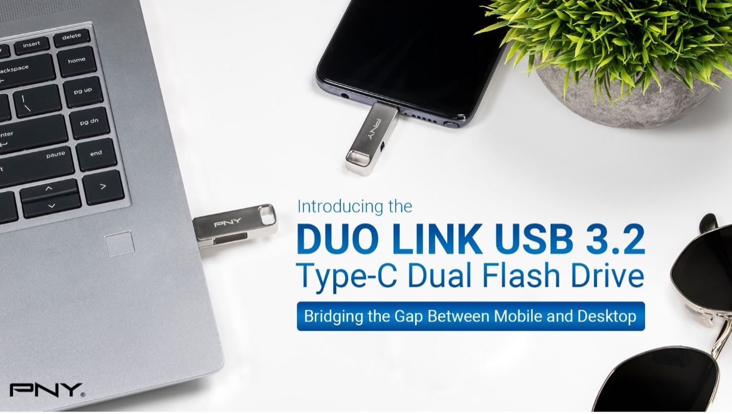 Pny duo link usb 3 2 type c dual flash drives bridge the gap between